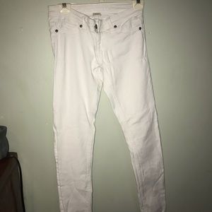 White jeans